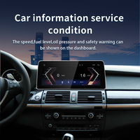 LELV 12.3'' 1920*720 Écran tactile sans fil CarPlay DSP BMW X5 E70/X6 E71 2007-2014 Autoradio multimédia de voiture