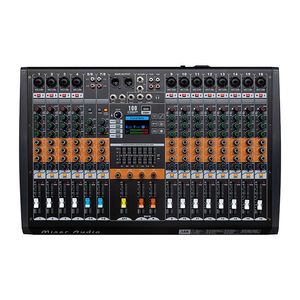 Console de mixage audio professionnelle USB, mixeur audio multicanal avec effets pour enregistrement sur scène et système de sonorisation - Product Image 2