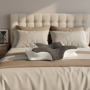 Bantal Busa Memori Premium yang Dapat Disesuaikan, Sejuk & Menopang untuk Nyeri Leher, Sempurna untuk Tidur Menyamping & Telentang - Product Image 5