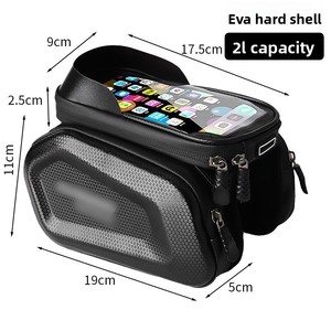 Customized EVA Mountain <strong>Bicycle</strong> Riding <strong>Bag</strong> <strong>Waterproof</strong> Top Tube Phone <strong>Bag</strong> Front Frame Touch Screen Cell Phone Holder Pouch - Product Image 6