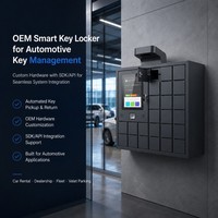 Casillero para Llaves de Concesionario de Autos con Sistema Electrónico de Control de Llaves para Operaciones de Venta, Servicio y Taller