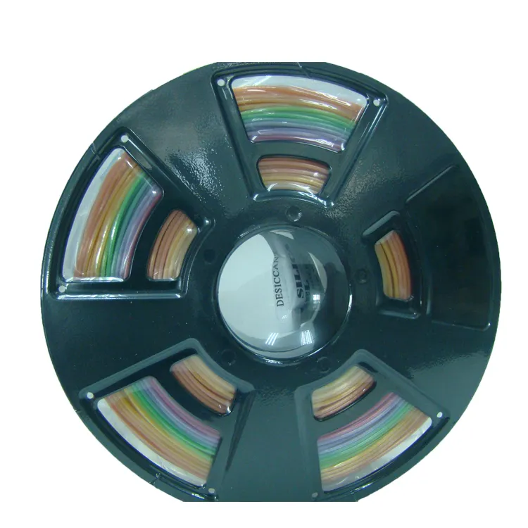 1,75mm 3,0mm de gradiente de Color pla filamento de arco iris gradiente pla filamento de 3d gradiente de 3mm