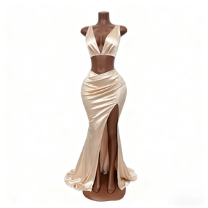 Манекен женский без головы, полноразмерный, с изгибами, для демонстрации купальников, бикини, пляжной одежды, с эффектом увеличенной груди и ягодиц, в стиле BBL - Product Image 2