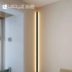 Neue oberflächen montierte Deckenecke Aluminium <span class=keywords><strong>LED</strong></span> Profil Volant Beleuchtungs kanäle Wand leuchte für Architektur haus - Product Image 3