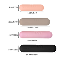 Haltère personnalisable en silicone antidérapant avec poignée ergonomique pour yoga et Pilates