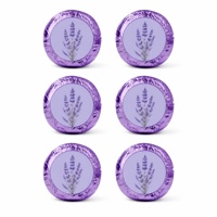 Tablette de douche effervescente à la lavande OEM ODM 30g, étiquette privée personnalisée, ensemble cadeau spa apaisant et relaxant pour la douche