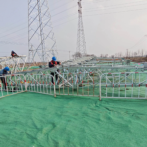 Tour de transmission électrique haute tension 110 kV 220 kV en acier galvanisé à chaud Q235B/Q355/Q420B - Product Image 4