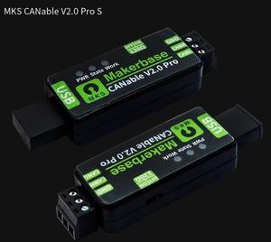 Maker base <span class=keywords><strong>CANable</strong></span> 2.0 USB-CAN-Adapter CAN-FD-Analysator für Raspberry Pi Linux Industrial Debugging Motor Consumer Electronics - Product Image 5