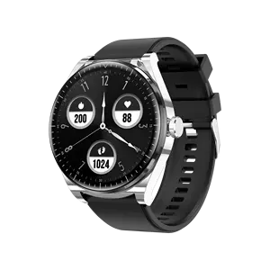 Nuevo diseño redondo reloj inteligente S9 2 en 1 reloj deportivo al aire libre ritmo cardíaco Fitness Tracker presión arterial deporte pulsera inteligente
