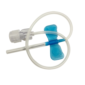 Set de Agujas de Mariposa de Acero Desechables 21G-32G con Conexión Luer Lock de PVC para Extracción de Sangre y Pruebas Médicas - Product Image 5