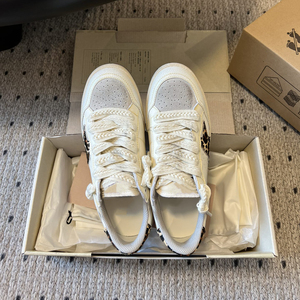 Chaussures de course de créateur en cuir véritable avec amorti et fermeture à bouton, baskets de luxe en cuir pour femmes et hommes, idéales pour l'été - Product Image 6
