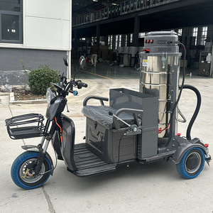 Electric Ride On Industrial Vacuum Cleaner 3600W 48V Wet Dry Clean For Factory Workshop - Product Image 3