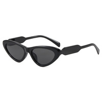 Nouvelle Arrivée Lunettes de Soleil Ovale Tendance Style Européen et Américain, Monture Complète, Effet Œil de Chat, Unisexe, Confortables, Personnalisées, Idéales pour le Street-Style, Protection UV400