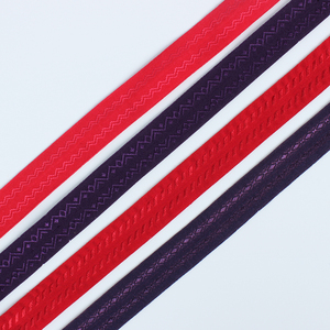 Oem Nylon Spandex ban nhạc thiên vị ràng buộc Băng gấp trên vải đàn hồi cho quần áo đồ lót - Product Image 3