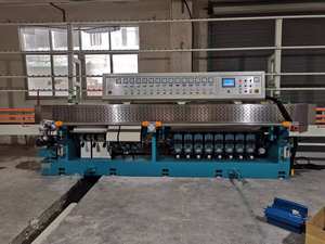 Máquina de Biselado de Vidrio con Cambio de Ángulo, Máquina de Biselado/Mitring de Vidrio con Transportador de Rodamientos de Bolas - Product Image 5