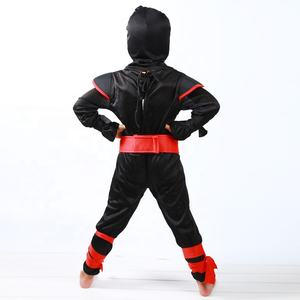 Combinaisons de cosplay Ninja, ensemble de masques, guerrier masqué pour enfants, costume d'Halloween pour garçons et filles, vêtements de Ninja pour enfants - Product Image 4