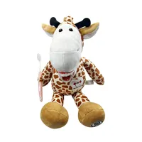 Modèle Anatomique Dentaire en Peluche : Adorables Figurines d'Animaux (Tigre, Lion, Girafe) pour l'Apprentissage du Brossage des Dents chez les Enfants et la Décoration de Clinique Dentaire