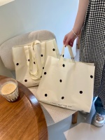 Precio de fábrica Logotipo personalizado Impreso Plástico Troquelado Gracias Carrier Compras Embalaje Bolsas de plástico Embalaje Gaement