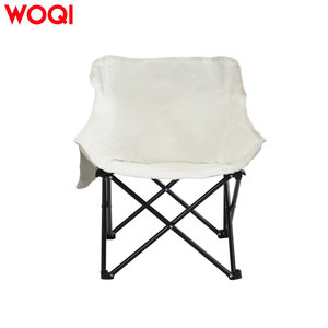 Chaise pliante portable Woqi, structure en aluminium, tissu Oxford, chaise longue de jardin, capacité de charge de 150 kg - Product Image 2