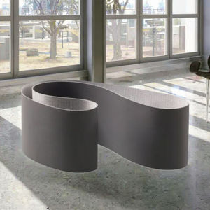 Bakkal kasiyer PVC kemer, Ultra dayanıklı, siyah kaplama - Product Image 3