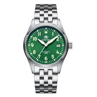 Montre de plongée sous-marine en verre saphir pour hommes, 200m, 316L, en acier inoxydable, japon, NH35, montre pilote d'aviation automatique,