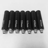 Módulo láser de línea uniforme, luz infrarroja azul, roja, violeta, verde, 405nm, 450nm, 640nm, 638nm,520nm, 20mW, 80mW, 100mw, 400mw, 800mw, 3w