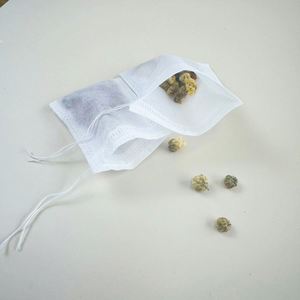 7*9cmFood Grade Non-Woven Fabric <b>Tea</b> Bags with Drawstring Disposable <b>Tea</b> <b>Infusers</b> for Home & Kitchen - Product Image 4