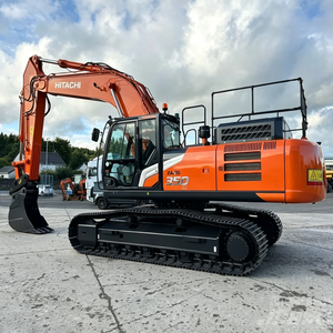 รถขุดตีนตะขาบฮิตาชิ ZX350 เครื่องจักรงานหนักสำหรับงานดิน บุ้งกี๋สีดำ ความจุขนาดใหญ่ - Product Image 2