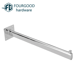 Cao Cấp Kim Loại Thẳng Arms Kẹp Oval Ống Hook/Kim Loại Treo Hiển Thị Treo Tường Móc - Product Image 1