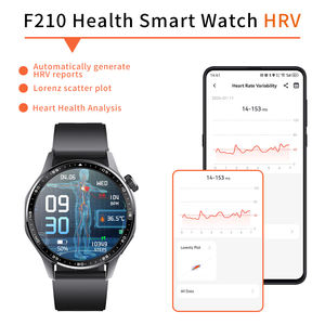 Venta caliente F210 Smartwatches para hombres IP67 Android ECG Mensaje DE SALUD Clima Push Reloj de pulsera BT Llamada Funciones de frecuencia cardíaca - Product Image 6