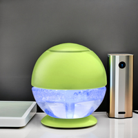 Diffuseur d'arômes essentiels sans brouillard, contrôlé par application 24h/24, avec lumière LED, alimenté par USB, en plastique, pour voiture, hôtel, maison, bureau