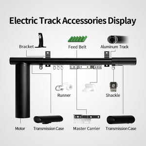 Kit d'automatisation de rideaux KYOK New Black Matter - Rail elliptique motorisé pour multi-écosystèmes - Product Image 3