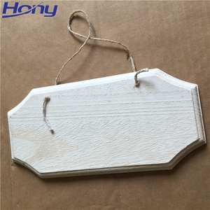Rettangolo di <span class=keywords><strong>legno</strong></span> bianco fette di placca di <span class=keywords><strong>legno</strong></span> incompiuto appeso segno di <span class=keywords><strong>legno</strong></span> <span class=keywords><strong>con</strong></span> la corda per la scrittura di pittura pirografia artigianato - Product Image 2
