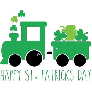 Hot Sale Happy Go Lucky Design Heat Transfers Washable DTF <strong>St</strong> <strong>Patricks</strong> <strong>Day</strong> Prints Heat Transfer Stickers for <strong>T</strong>-<strong>Shirts</strong> - Product Image 3