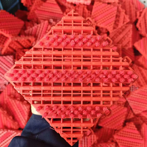 Outdoor EVA Nylon <strong>Brush</strong> Interlocking Customized LOGO Entrance <strong>Floor</strong> Mat - Product Image 1