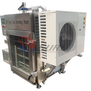 Riscaldamento elettrico automatico 50kg di essiccazione affumicatore forno/fumo casa per salsiccia/pesce/carne/anatra arrosto - Product Image 4