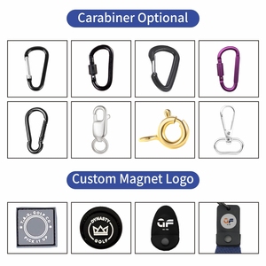 Gofre de microfibra personalizado, toalla de golf magnética, sublimación de gofres con gancho - Product Image 4