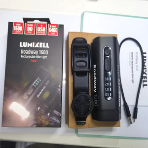 IPX4 1600LM RTS ไฟจักรยาน LED สว่างมากจัดส่งเร็วแบบชาร์จแบตสำรองแบบพกพาขี่จักรยานกลางคืน - Product Image 1