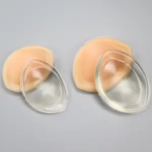 Sutiã de silicone em gel com bojo push-up, sutiã invisível sexy para mulheres, almofadas potencializadoras de mama