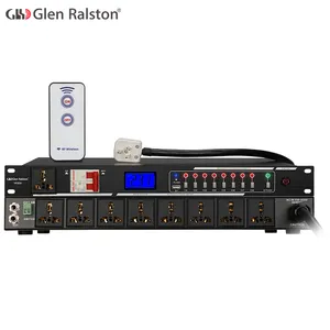 Glen Ralston YK909 amplifier power up in turn to protect 8-way power source sequencer
