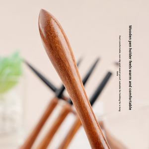 Pinceau à ongles professionnel avec manche en bois personnalisé pour la peinture au gel, idéal pour les salons de beauté et le nail art - Product Image 4