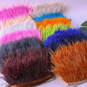 Flecos de plumas de avestruz <span class=keywords><strong>para</strong></span> decoración de ropa, encaje <span class=keywords><strong>para</strong></span> decoración de prendas, <span class=keywords><strong>el</strong></span> <span class=keywords><strong>mejor</strong></span> precio, 10-15cm - Product Image 4