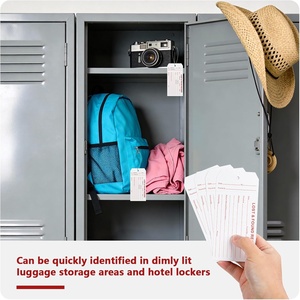 Étiquettes personnalisées en gros pour objets perdus <span class=keywords><strong>et</strong></span> retrouvés, en papier Manila, numérotation consécutive, pour chaînes hôtelières <span class=keywords><strong>et</strong></span> lieux événementiels - Product Image 5