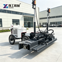 Machine de nivellement automatique au laser pour béton, avec fonctionnement sans vibrations, pour sols d'atelier