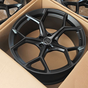Jantes de véhicule utilitaire sport personnalisées - Jantes de voiture <span class=keywords><strong>Audii</strong></span> 18/22 pouces, 5X112, finition mate/noir/fini brillant noir. Roues de passagers. - Product Image 2