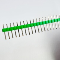 Connecteur de bande d'en-tête à une rangée 1x40 broches connecteur automatique mâle à pas de 2.54mm pour cartes PCB