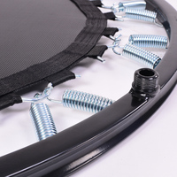 Trampoline portable en PVC à prix abordable pour enfants, mini trampoline de fitness et divertissement personnel pour usage domestique en intérieur