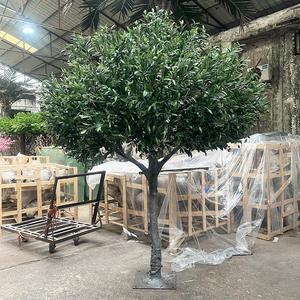 <span class=keywords><strong>Prix</strong></span> de gros Arbre en bois vert fibre de verre <span class=keywords><strong>olivier</strong></span> artificiel à vendre faux <span class=keywords><strong>olivier</strong></span> feuilles persistantes plante - Product Image 4