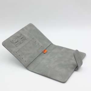 Portapasaportes de Cuero RFID Funda para Pasaporte Familiar Billetera de Viaje con Bolsillos Estuche para Certificados - Product Image 2