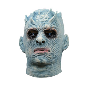 Scary Night King <strong>Mask</strong> GTU03 Latex Game Halloween Costume Thrones for <strong>Horror</strong> Cosplay &amp; Haunted House Props - Product Image 1